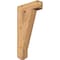 Ekena Millwork Traditional Craftsman Smooth Bracket, Western Red Cedar, 3 1/2"W x 14"D x 26"H BKT04X14X26TRA04SWR - alternate 1